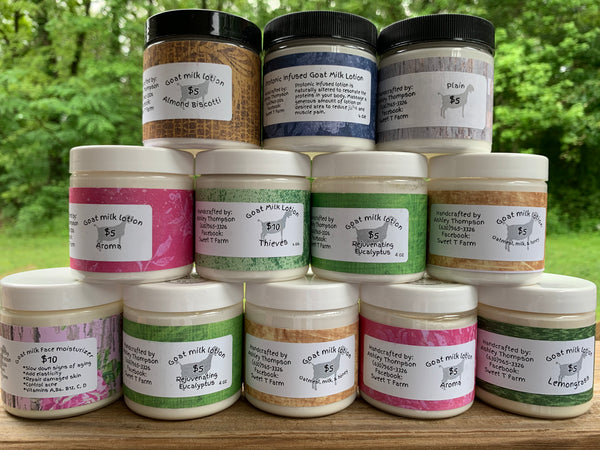 Goat Milk Lotion 4oz jars