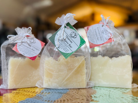 Apple Cider Vinegar Shampoo Bar