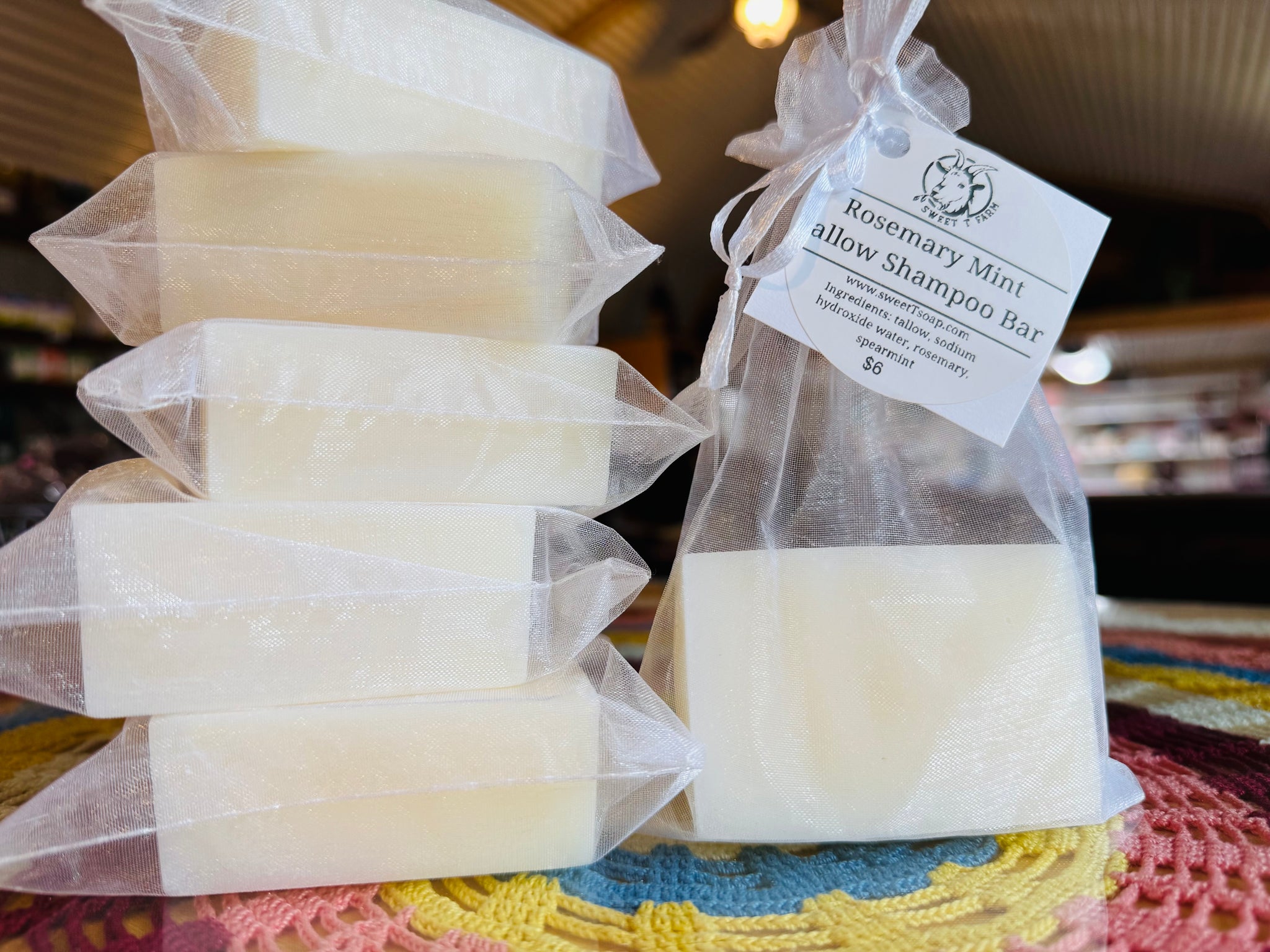 Tallow Shampoo Bar